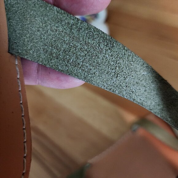 Madewell Boardwalk Ankle Wrap Strappy Sandals Sage Green Criss Cross Beachy 10 - Picture 9 of 11